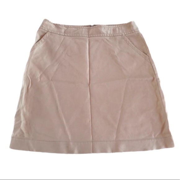Banana Republic stretch khaki tan skirt 10 - Picture 4 of 10